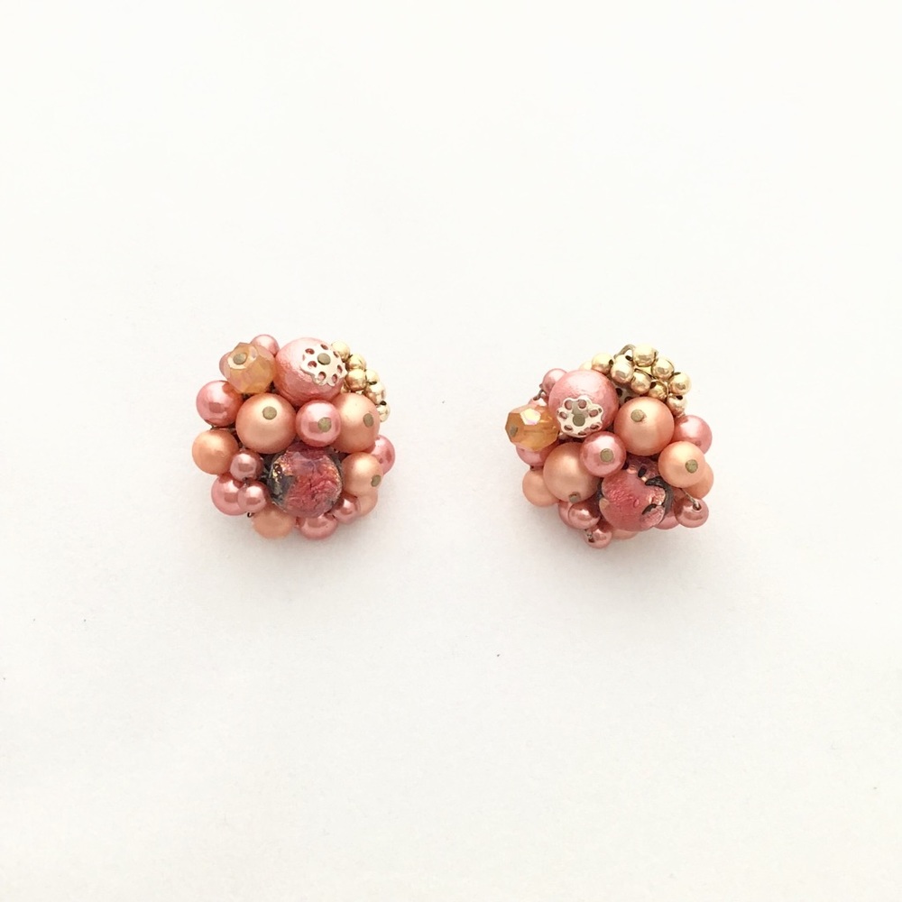 Vintage Sherbet Cluster Clips